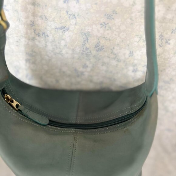 OCEAN AQUA COSTA RICA VINTAGE COACH SOHO BUCKET BAG 4148 - Picture 13 of 15